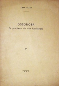 Ossónoba (O Problema da sua Localização) 
