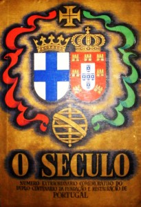 O Século«Numero Extraordinário Comemorativo do Duplo Centenário da Fundação e Restauração de Portugal