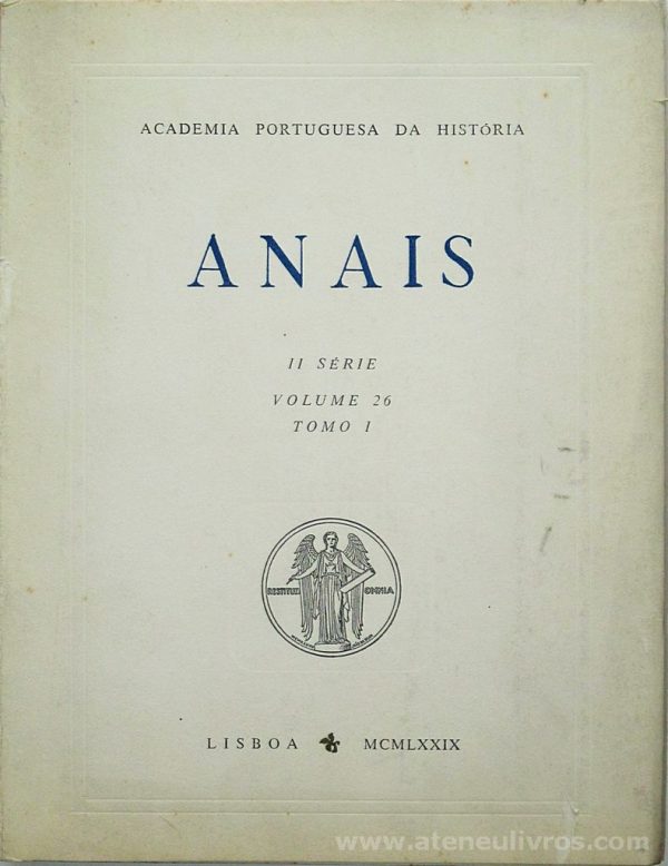 Anais II Série [Volume 26 Tomo I] 