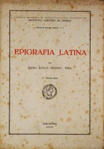 Epigrafia Latina