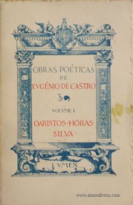 Obras Poéticas de Eugénio de Castro