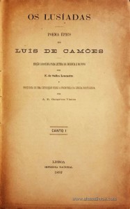 Os Lusíadas - Poema Épica de Luís de Camões