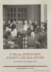 Boletim n.º 15 - Fundação do Opus Dei - 1997 - «€5.00»