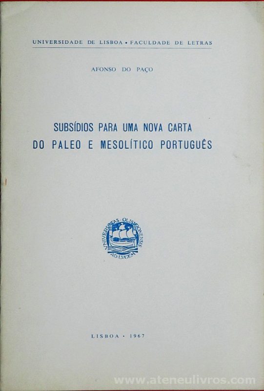 Subsídio Para Uma Nova Carta do Paleo e Mesolítico Português