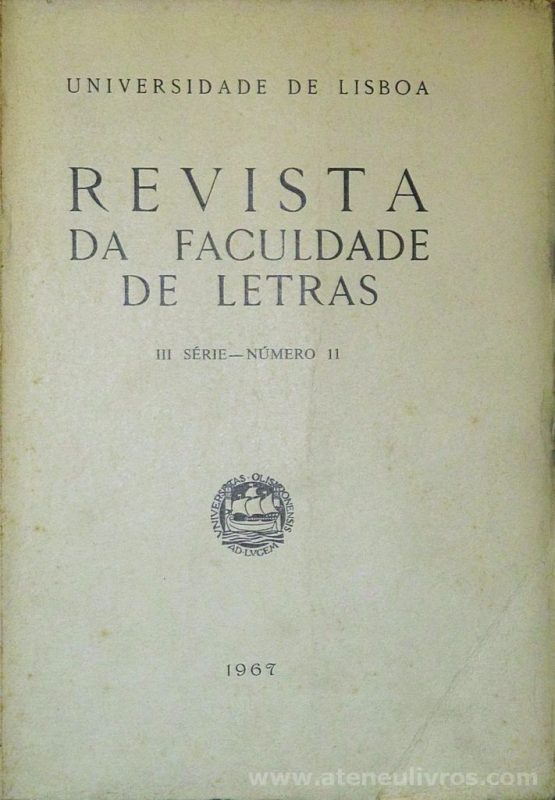 Revista da Faculdade de Letras - III.ª Série - N.º 11
