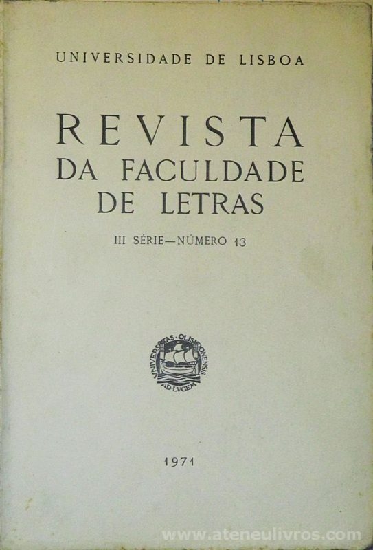 Revista da Faculdade de Letras - III.ª Série - N.º 11 